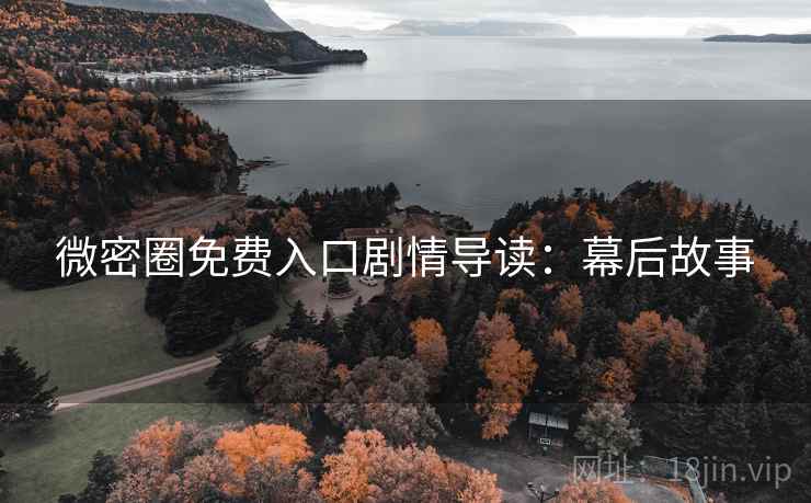 微密圈免费入口剧情导读：幕后故事